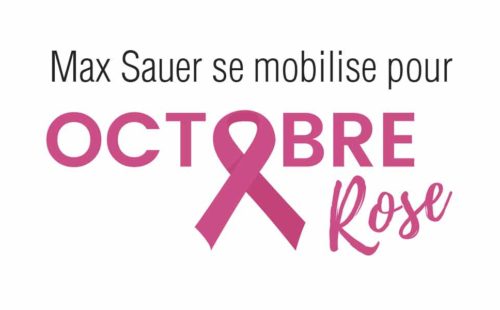 Max Sauer se mobilise pour Octobre Rose